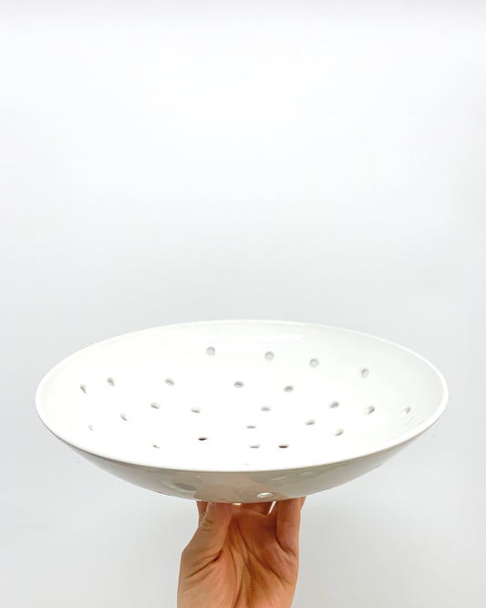 Handmade White Berry Bowl from Toronto Canada