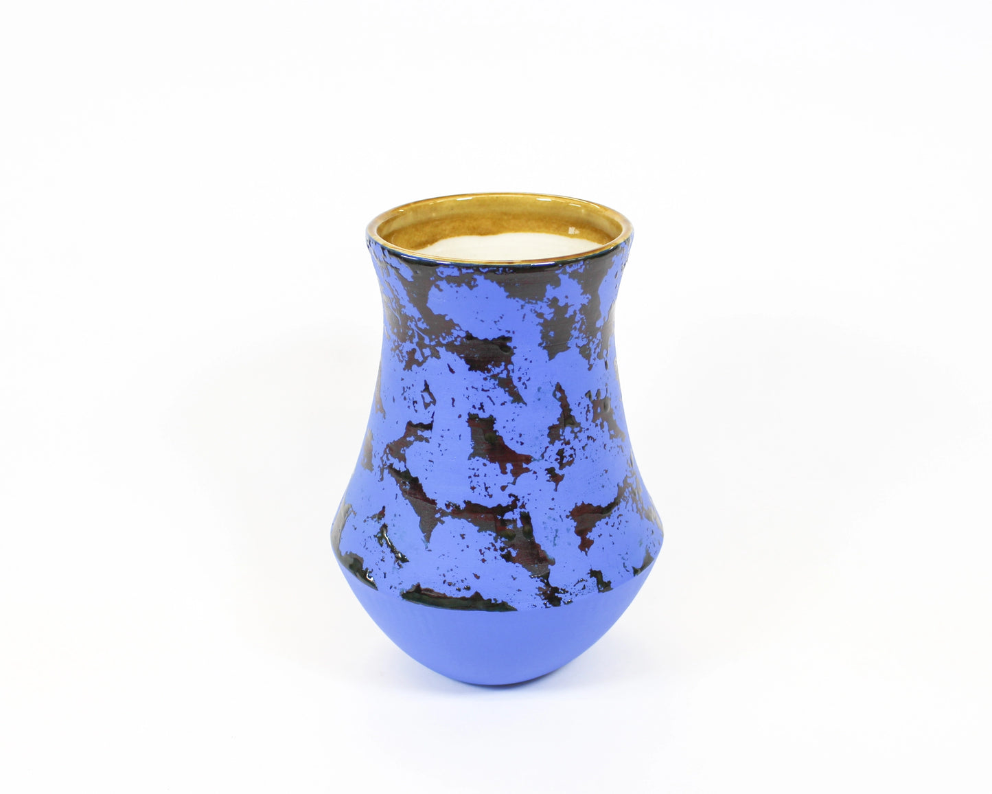 Blue Lichen Vase