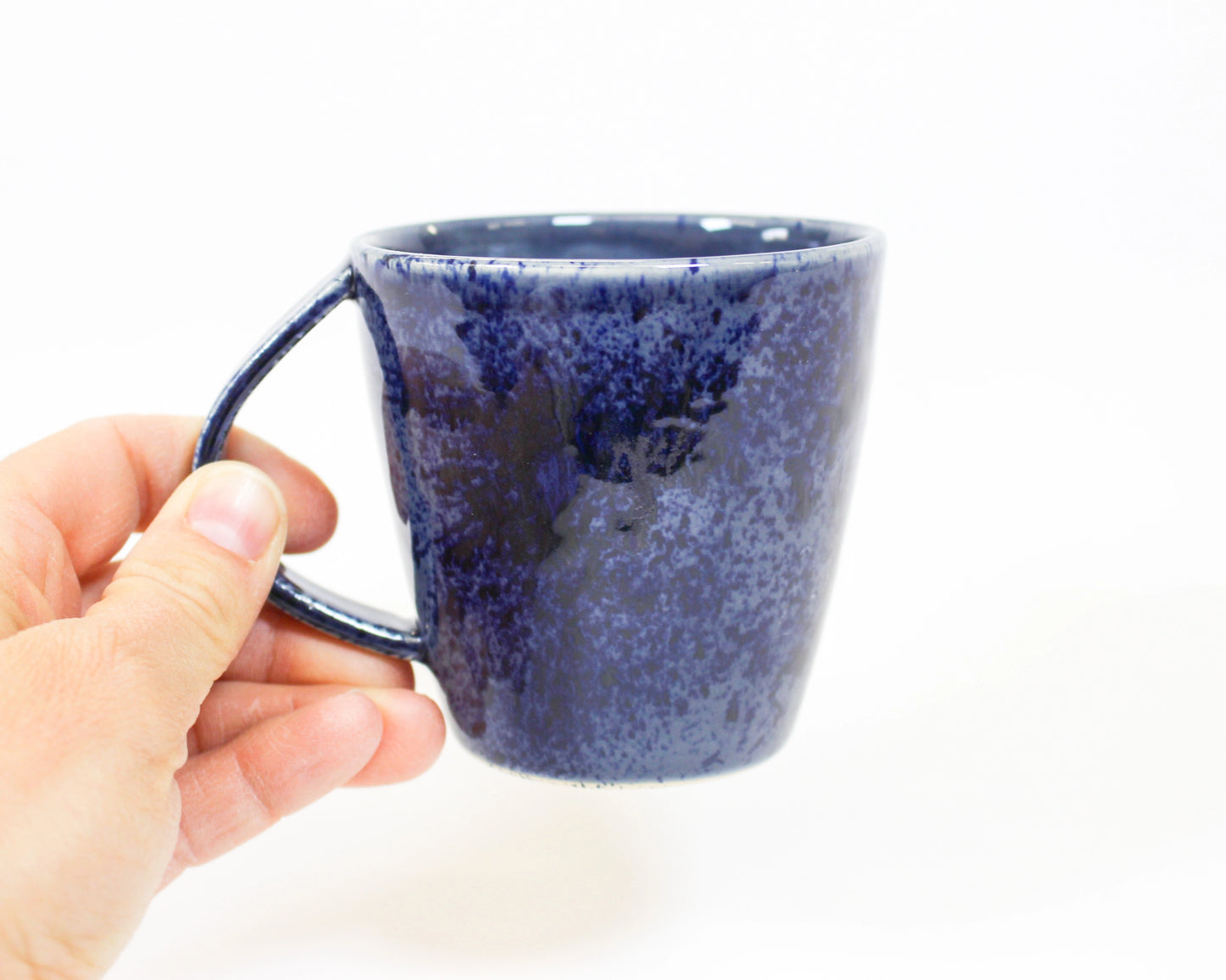 Straight Wall Short Mug - Denim Speck