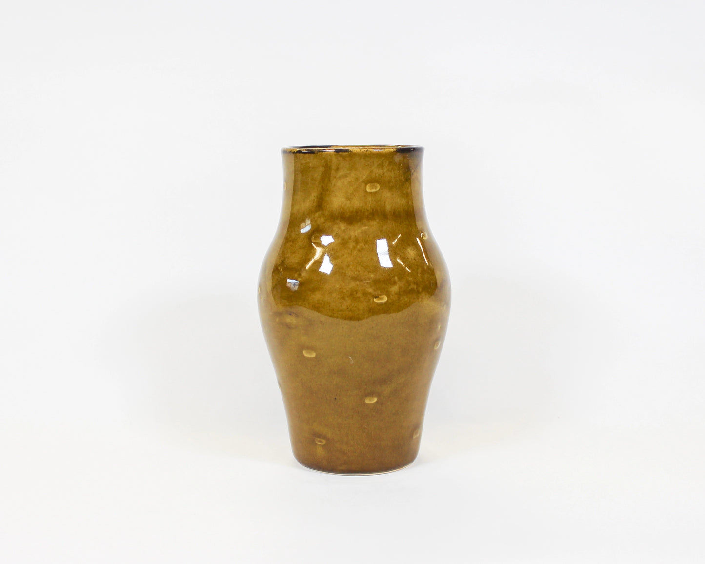 Small Butterscotch Vase