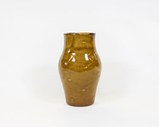 Small Butterscotch Vase