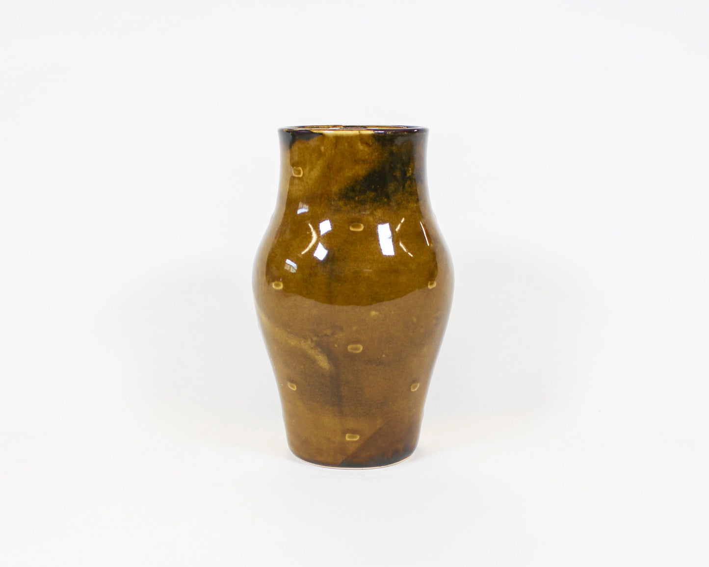 Small Butterscotch Vase