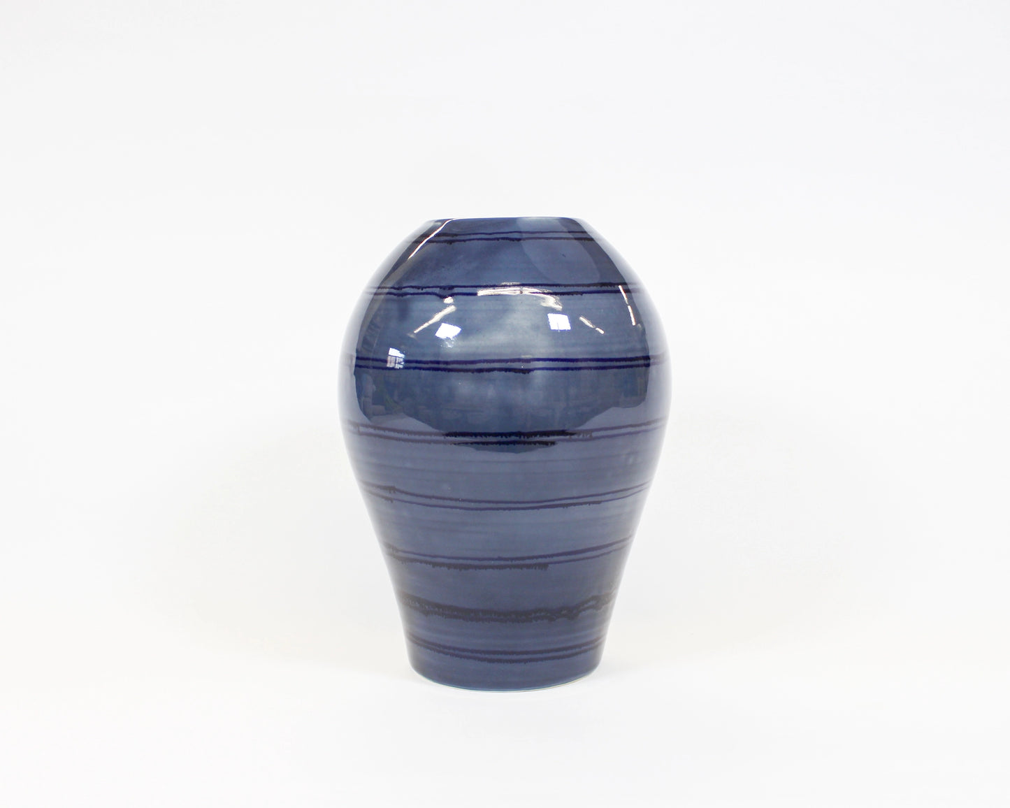 Denim Blue Vase
