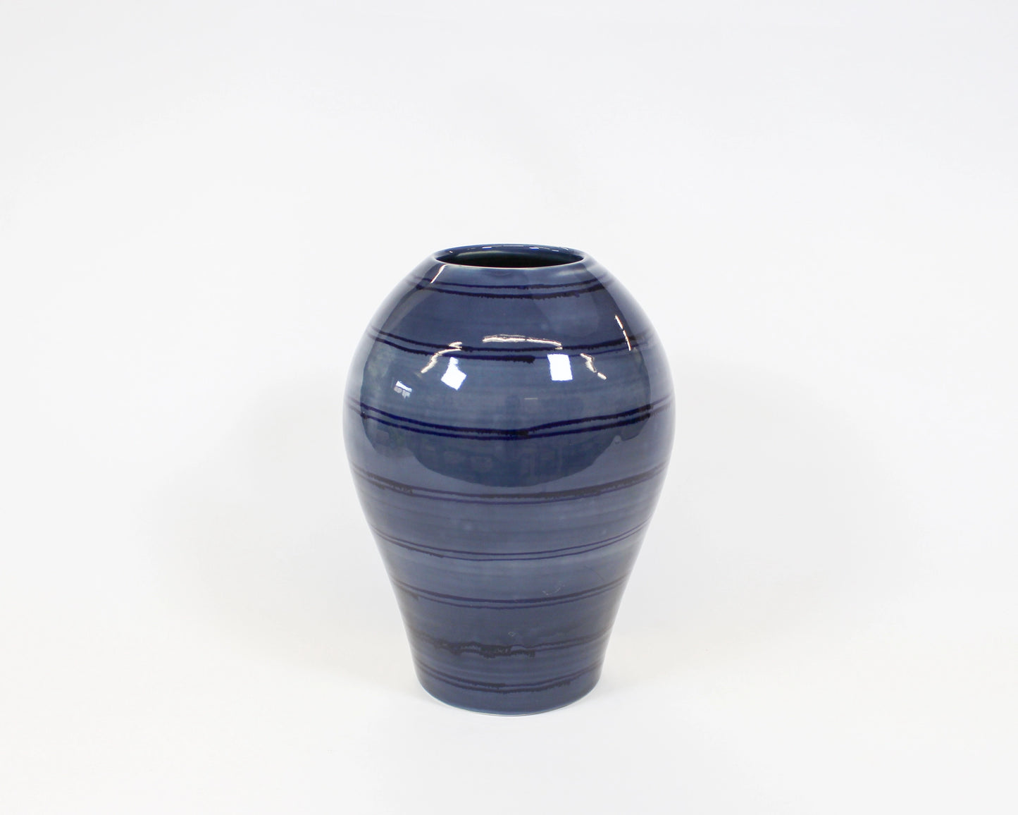Denim Blue Vase