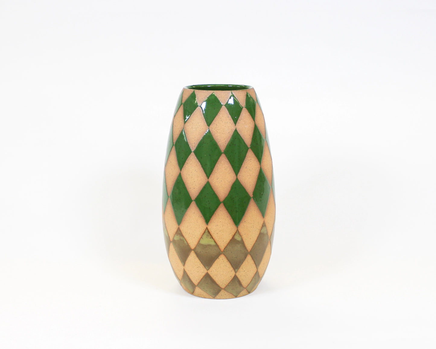 Greens Harlequin Vase 2