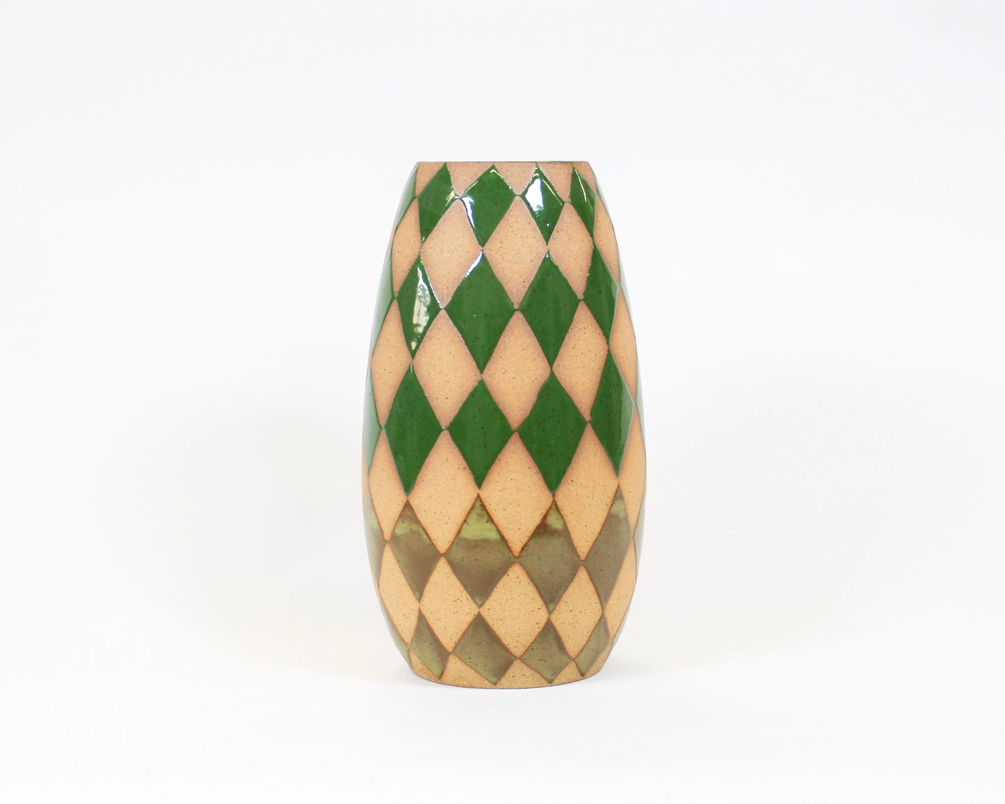 Greens Harlequin Vase 2