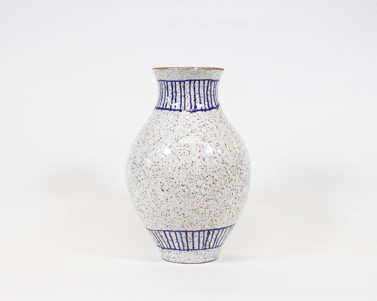 White and Blue Vase
