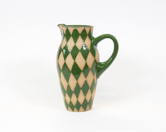 Green Harlequin Pitcher
