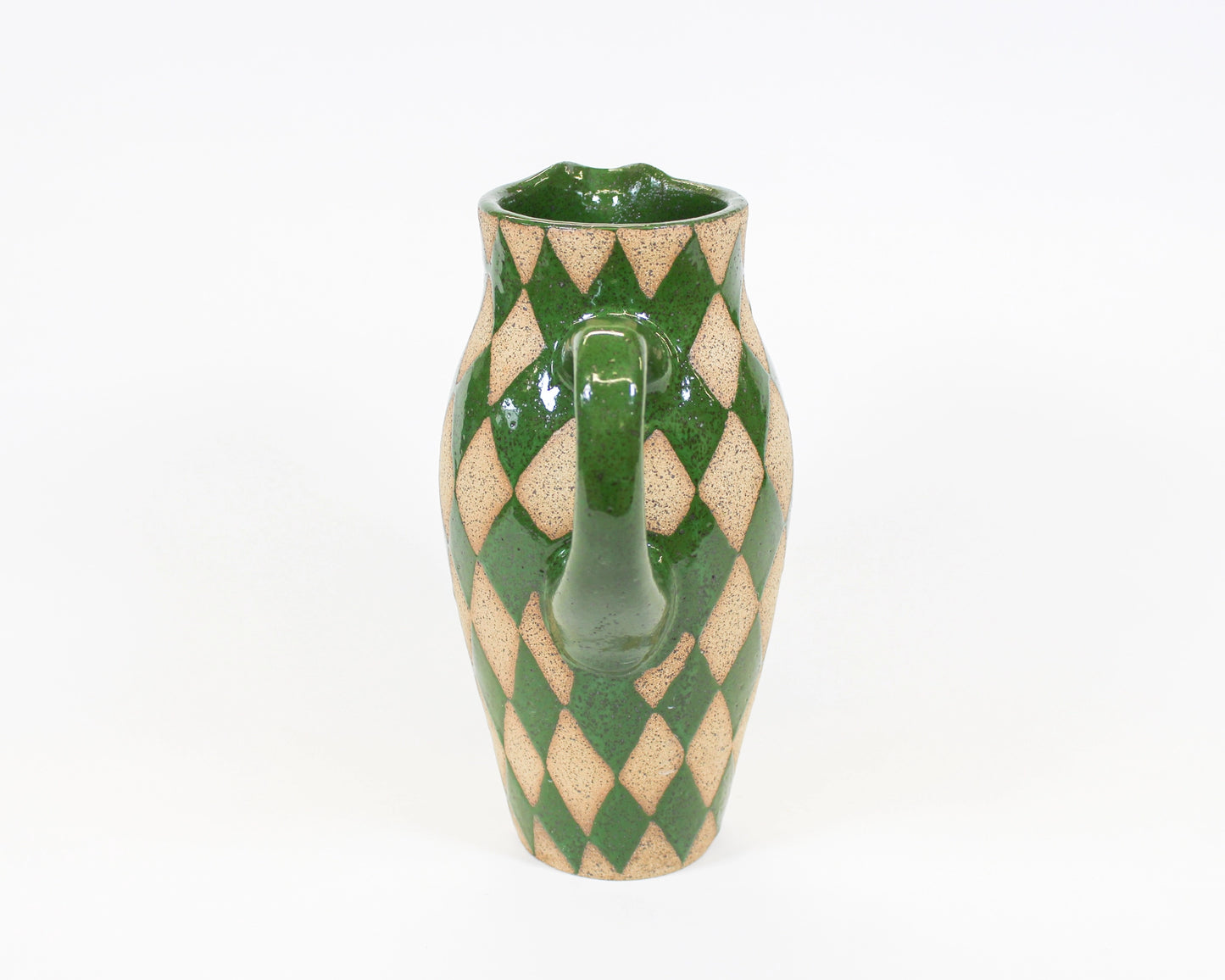 Green Harlequin Pitcher
