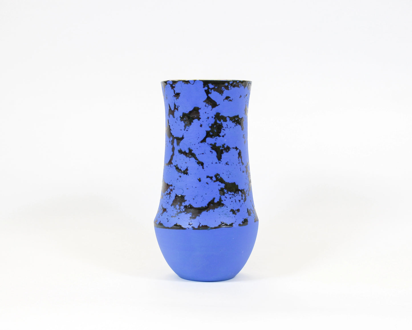 Blue Lichen Vase 2
