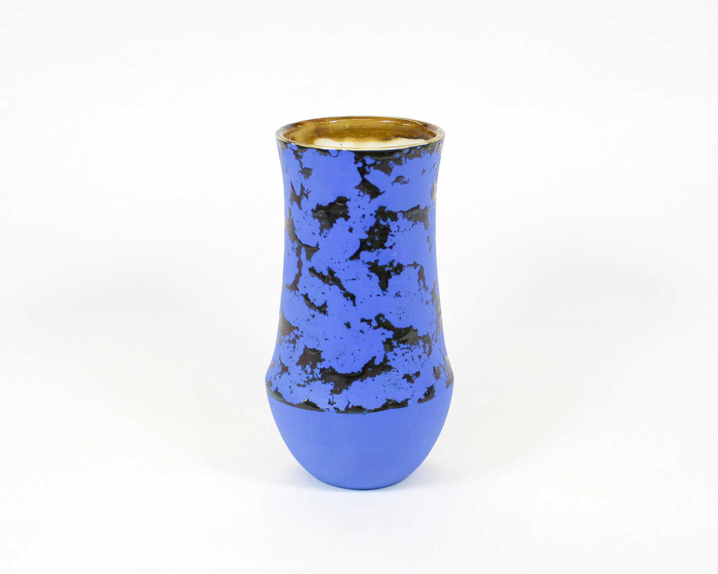 Blue Lichen Vase 2