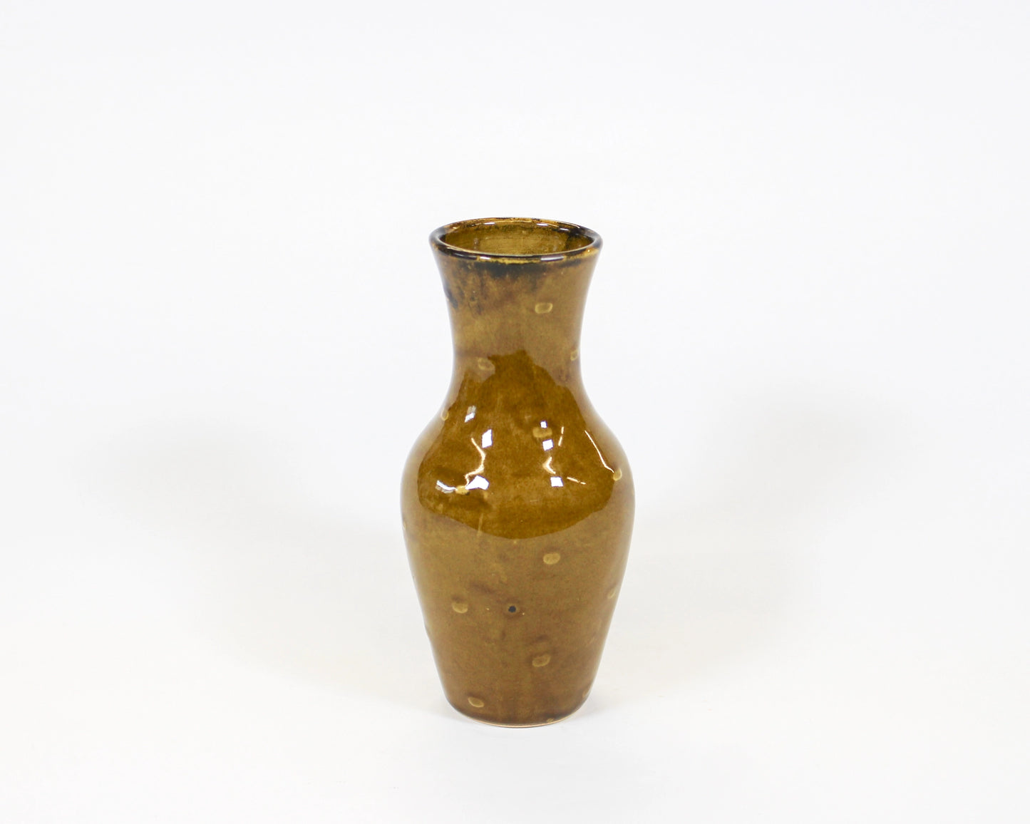 Small Butterscotch Vase 2