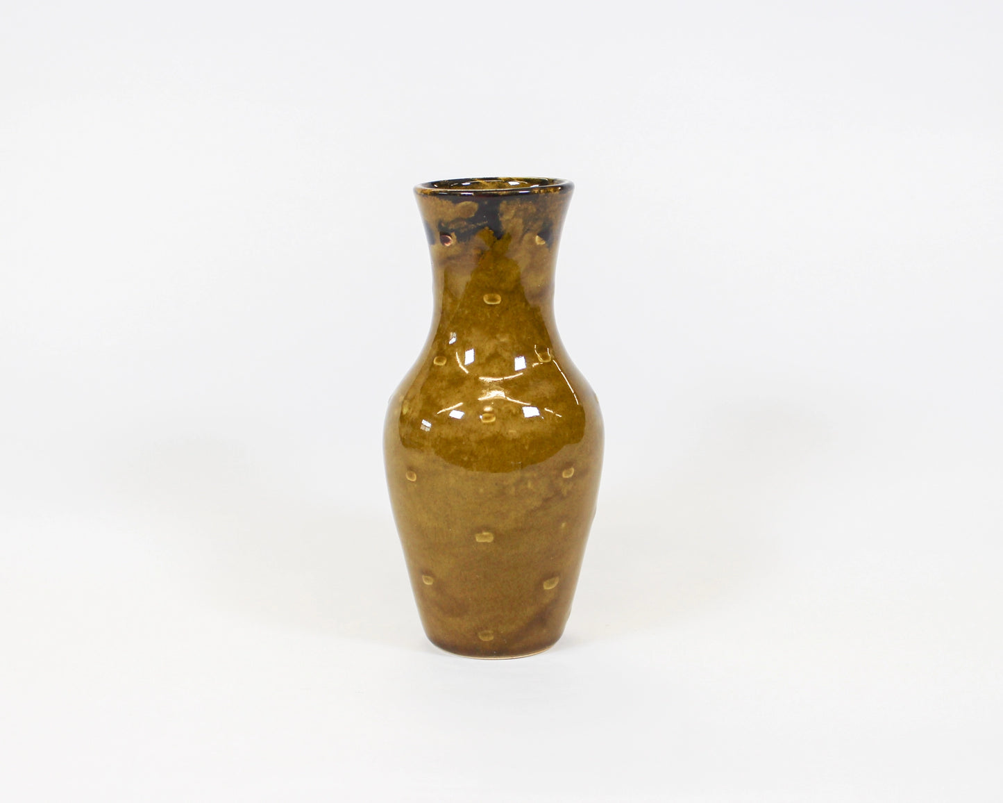 Small Butterscotch Vase 2