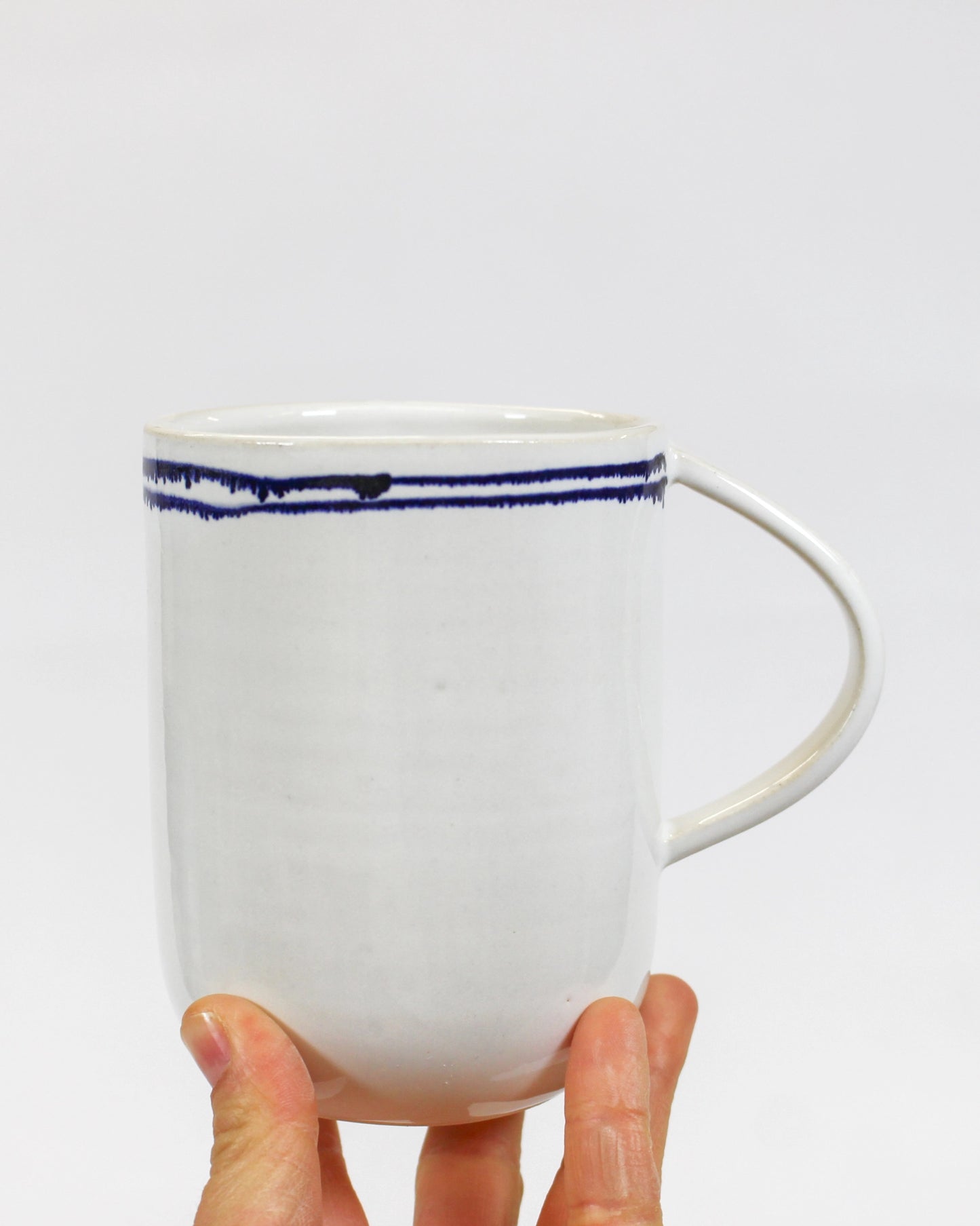Everyday Mug - White Double Lined