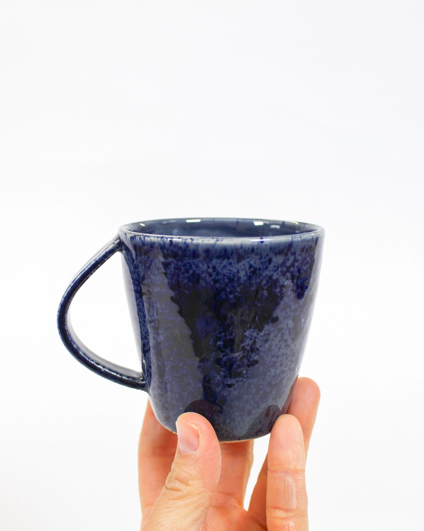 Straight Wall Short Mug - Denim Speck