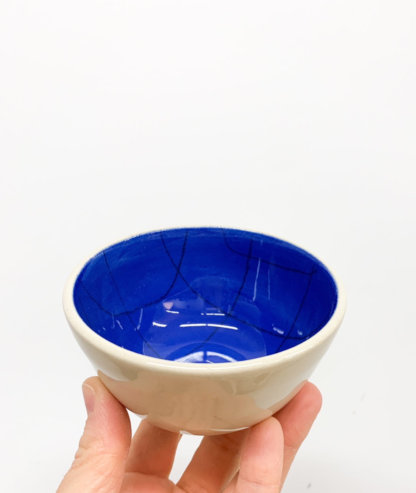 Mise En Place Small Bowls: Glossy Blue