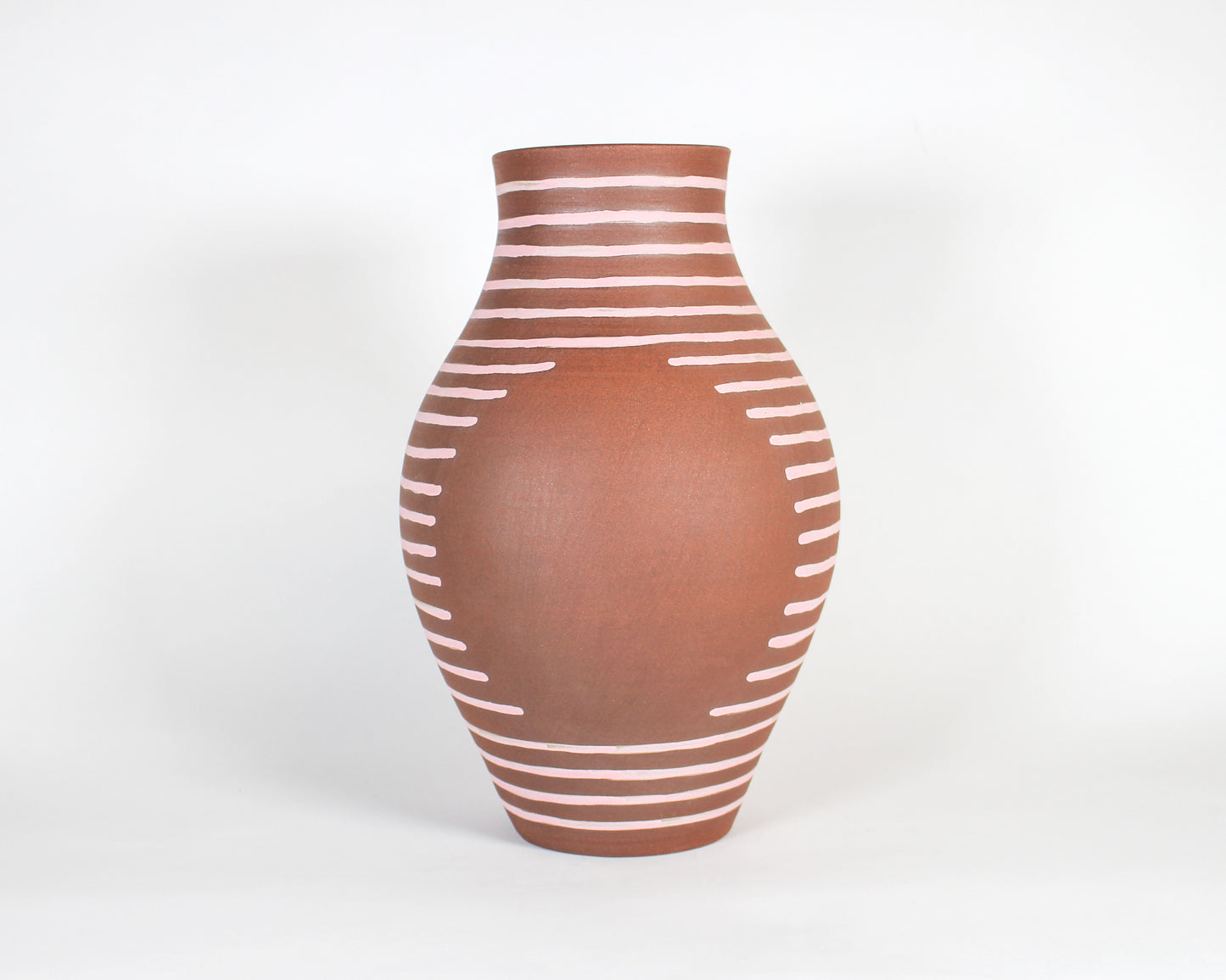 Burgundy Pink Stripe Tall