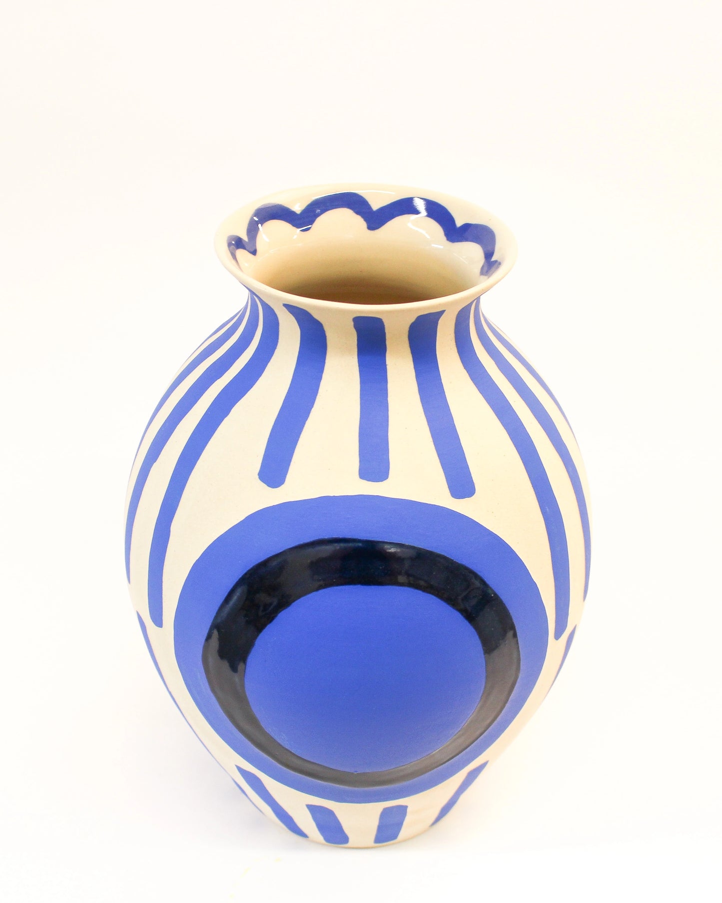 Blues and White Vase