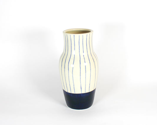 Blue on Blue Vase
