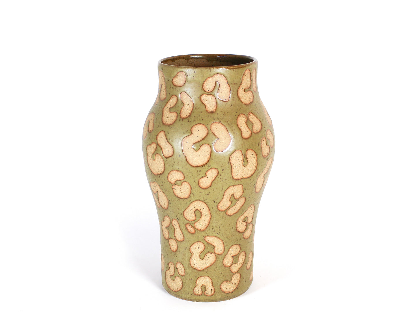 Olive Print Vase